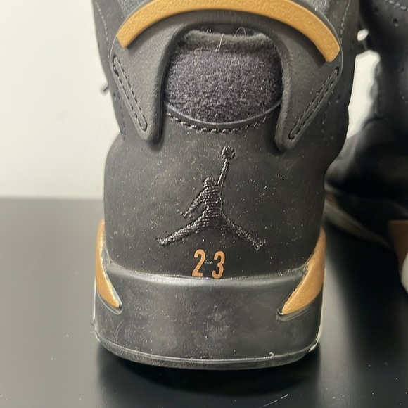 Nike Air Jordan 6 Retro DMP Black Gold 13 little kids 2020 release CT4965-007 - Picture 11 of 14